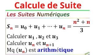 Maîtrisez les suites numériques pour réussir vos examens