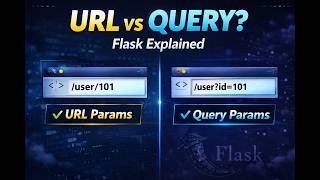 Flask Series - Ep 0x03 | Flask URL Parameters vs Query Parameters Explained