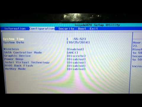 Enable/Disable the Fn key on a Lenovo laptop Win 8 Enable/Disable the Fn key on a Lenovo laptop Win 8