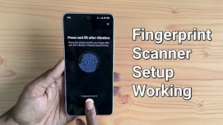 POCO M7 Pro 5G|Redmi Note 14 :  Fingerprint Scanner Setup \u0026 Working