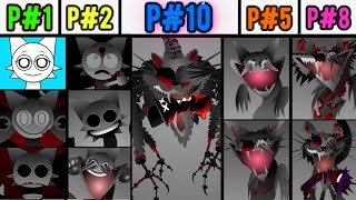 All Phases in Incredibox Sprunki! Phase 8 VS Phase 9 VS Phase 10 VS Phase 11