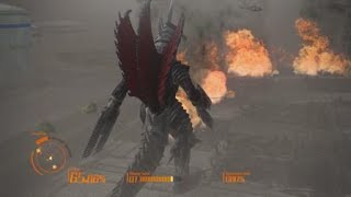 GODZILLA PS4 Gigan destroys 100m Battra Lavra