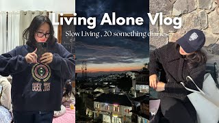 Living Alone Diaries | Slow \u0026 good living , days in the life, mini unboxing , cooking, eating, uni ✨