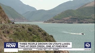 Three Drownings, Another Rescue Reported At Utah Reservoirs Over The Weekend