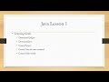 Installing eclipse Hello world project - Lesson 1