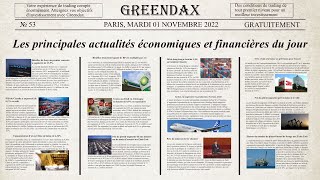 Greendax. Prix du pétrole augmente après la baisse de la veille