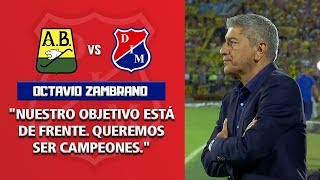 Bucaramanga 2-0 Medellín - Rueda de prensa Octavio Zambrano - Cuartos de final Liga Águila 2018-II