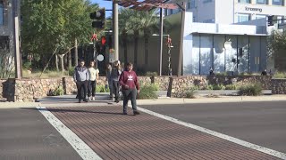 Pedestrians and drivers Caught Misbehaving at Scottsdale HAWK crosswalk