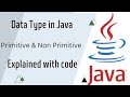 What are Data Types in Java ? Primitive and Non Primitive Data Type | Full Explanation