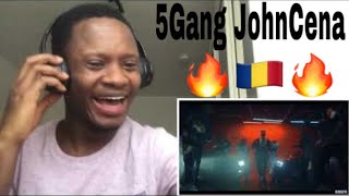 African React To 5gang - John Cena 🔥🇷🇴
