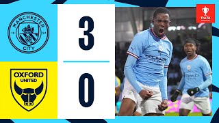 Highlights | Man City 3-0 Oxford United | Stunning Team Goal in the FA Youth Cup!
