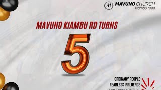 #MavunoKiambuRoadAt5 Service - Sunday 3rd November 2024