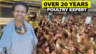 How she has built a successful Commercial Poultry Farm For over 20 years in uganda.