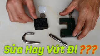 Cách sửa ổ khóa cửa bị hỏng, tụt chốt rất đơn giản.