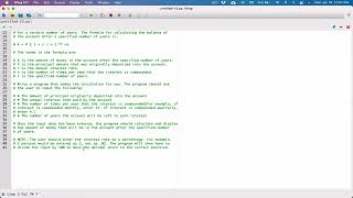 2.14. (Part 1) Compound Interest - Python