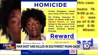 Authorities identify man killed in southwest Miami-Dade shooting