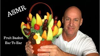 ASMR Delicious Fruit Basket (Eating Sounds) Soft Spoken~Ear To Ear