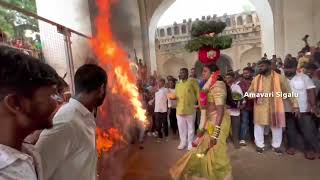 Jogini Deepika Bonam at Golkonda Bonalu 2022 | Golkonda Bonalu 2022 | Yellamma Sigam | Golkonda