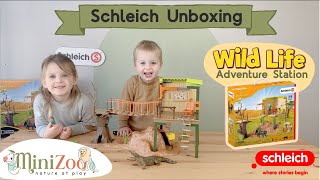 Schleich Wild Life Adventure Station Unboxing