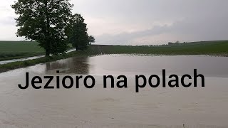 7 Czerwca, Potężne i nawalne opady burzowe 40mm deszczu i skutki ulewy