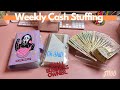 Cash Envelope Stuffing + Sinking Funds | Oct 2021|  OhmyfroBudgets