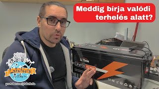 Meddig bírja??? LiFePo4 - Li Time 200Ah