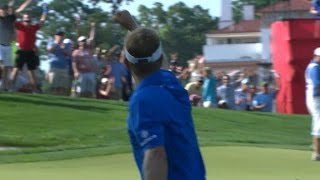 Billy Hurley III's incredible chip-in birdie at Quicken Loans