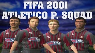 Atletico Paranaense Fifa 2001 Squads & Faces