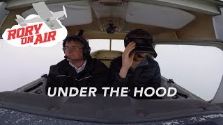 My FIRST TIME INSTRUMENT FLYING & airborne diversion | Cessna 152 | LAPL Conversion