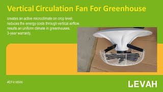 LEVAH -vertical airflow fan for greenhouse, greenhouse fan, farm fan, China Factory Supplier