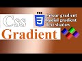 How To Create CSS Gradient Color | CSS Gradient Border Effects | linear gradient | radial gradient