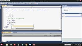 Visual Basic Tutorial - Finding Sum Of Arrays