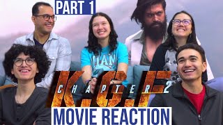 KGF: Chapter 2 Movie Reaction! | Part 1 | Yash | MaJeliv Reactions | Emperor of El Dorado?