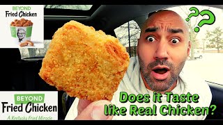 Does KFC Beyond Fried Chicken taste like Real Chicken?! 😮🤯