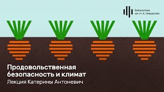 «Продовольственная безопасность и климат». Лекция Катерины Антоневич