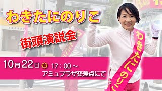 【衆院選】脇谷のりこ街頭演説【宮崎１区】