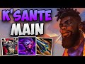 K'SANTE MAIN DESTROYS A CHALLENGER GAME | CHALLENGER K'SANTE TOP GAMEPLAY | Patch 14.11 S14