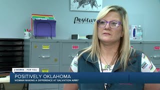 Positively Oklahoma: Woman making a difference at Salvation Army