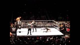 Seth Rollins and Sami Zayn vs Kevin Owens and Samoa Joe ●WWE Providence  Clip