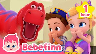 T-Rex and Bebefinn! | + More Nursery Rhymes Compilation | Song for Kids