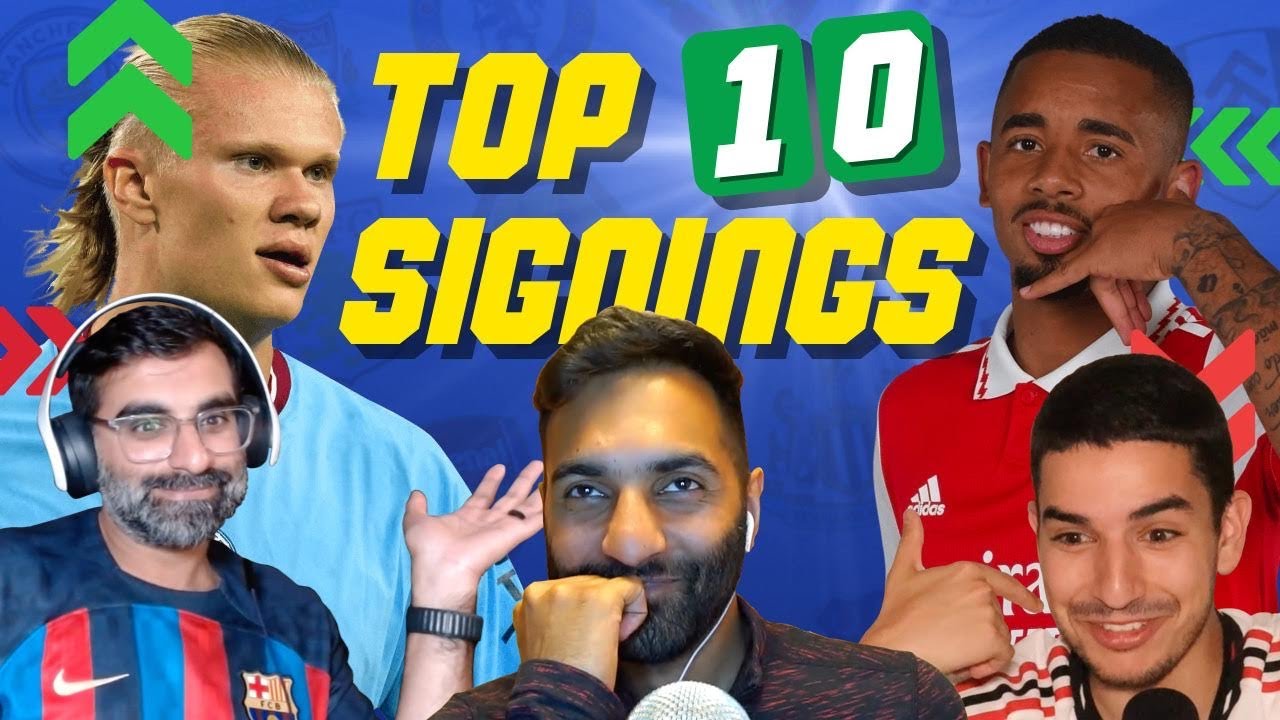 TOP 10 PREMIER LEAGUE SIGNINGS RANKED - YouTube