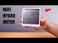 This Digital Hygrometer is a WiFi Temperature and Humidity Sensor Meter for Home