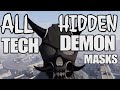 ALL HIDDEN TECH DEMON MASKS - HALLOWEEN 2022