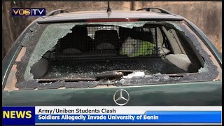 Scores Injured, Cars Destroyed as Soldiers Allegedly Invade Uniben.