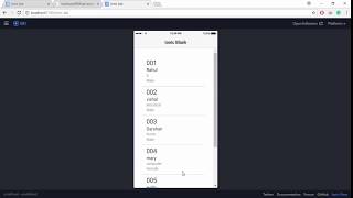Part 20 consuming rest api in ionic application