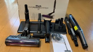 Satisfying with Unboxing Shark EVOPOWER  System IQ Complete Vacuum Cleaner