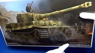 FULL VIDEO BUILD TRUMPETER TIGER TANK I (Late) with plastic zimmerit