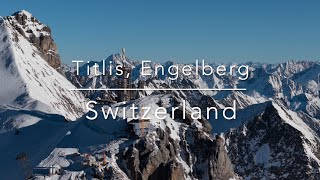 Breathtaking Views of Titlis, Engelberg Switzerland : 4K HDR Video by DJI Air 3s