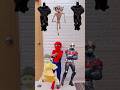 Spiderman, Squid game doll, Antman, Batman & Siren head dancing 💃🏻 #spiderman #short #shorts