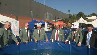 Judges discussion 2022 SAKKS Gauteng Koi Show Sunday 22 May 2022